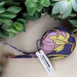 Vera Bradley Purple and Yellow Floral Tape Measure